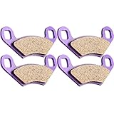 ECCPP fa475 Brake Pads Front Kevlar Carbon Fiber Replacement Brake Pads Kits Fit for 2009-2014 Polaris Sportsman