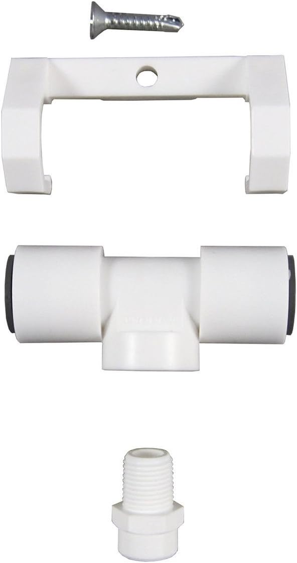 Misting Nozzle Tee Assembly 3/8" Push-in with Poly Filter 1GPH