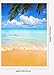 FUERMOR Background 5x7ft Blue Sky White Clouds Sea Beach Photography Backdrop Vacation Photo Props Room Mural HUIFU052