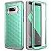 Galaxy Note 8 Case, Clayco [Hera Series] Full-Body Rugged Case with Built-in Screen Protector for Samsung Galaxy Note 8 (2017 Release) (MintGreen)