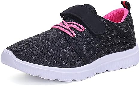 Kids Lightweight Breathable Sneakers Easy Walk Casual Sport Shoes for Boys Girls