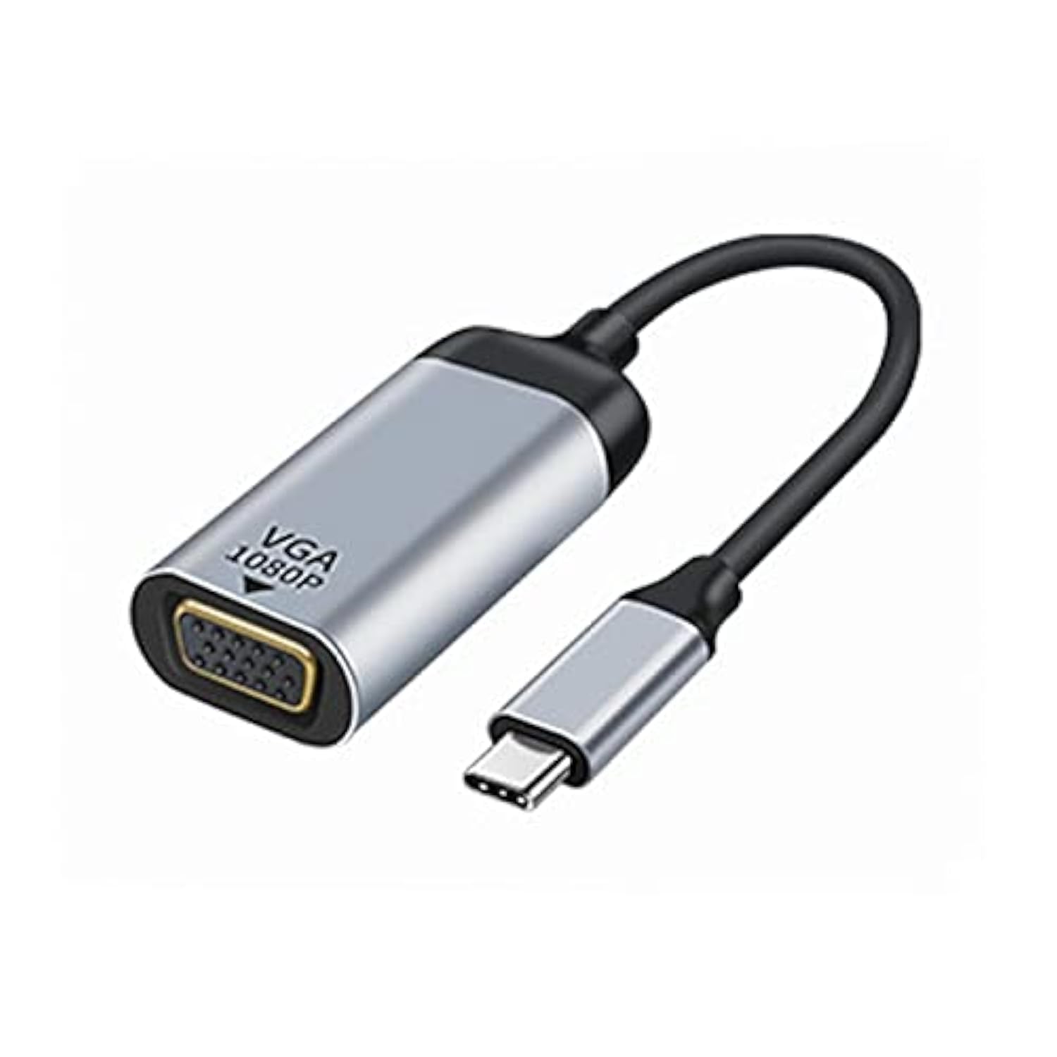 cablecc USB-C Type C to VGA Cable Monitor Adapter 1080p 60hz for Tablet & Phone & Laptop