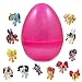 12 My Little Pony Figures Inside 1 Jumbo Easter Egg - Fluttershy and Friends - Prefilled To Save You Time - Find Your Favorite Characters - Great Party Favor and Candy Alternative - Hours of Fun Play