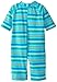 i play. by green sprouts baby girls infant and toddler swimwear sunsuits, Aqua Stripe, 24mo US