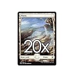 20 Battle for Zendikar Plains #251 Magic the Gathering Basic FULL ART Land Lot