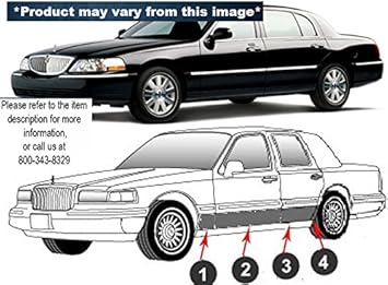 Amazon Com Qaa Th38681 Rocker Panel Trim 8 Pcs Body Molding Or Rocker Panel Accent Trim Kit Automotive