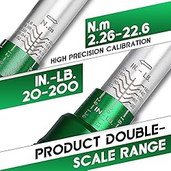 UYECOVE 1/4-Inch Drive Click Torque Wrench, Bike