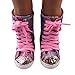 WensLTD Clearance! Glitter Doll Shoes Straps Boots For 18 Inch Our Generation American Girl Doll