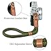 VKO Cotton Soft Camera Wrist Strap, Hand Strap Compatible for Fujifilm X100F X-T20 X-T10 X-T2 X-Pro2 X-E2 X30 XQ2 X100S X100T OM-D E-M10 II III PEN-F Camera Green