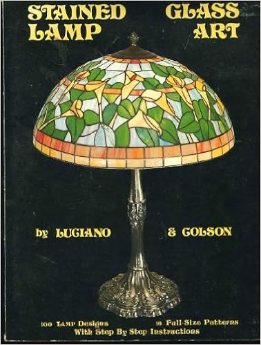 Amazon Com Stained Glass Lamp Art Luciano Colson Stan Colson Donna Tools Home Improvement