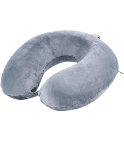 Amazon.com: Sealy Ergonomic Memory Foam Travel Neck Pillow