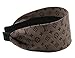 Girliber Handmade Wide Headband, Headband for Women, Headband for Girl, Brown Clover Wide Headband, 2.5 in Wide Headband