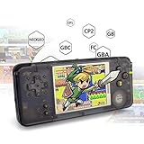 Anbernic Handheld Game Console ,Retro TV Game Console 3 inch HD Screen 800 Classic Games of GBA / GBC / GB / SEGA / NES / SFC / NEOGEO , Game Console for Kids (Black)