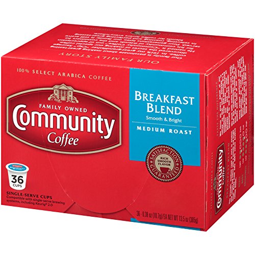 image for Community Coffee Breakfast Blend Medium Roast Coffee - 144 Single Serv