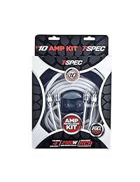 t spec 4 awg 2100 watt Amplificador Kit con RCA, Kit