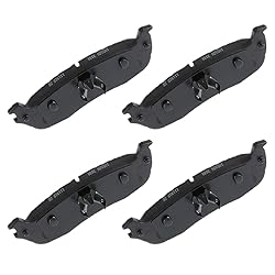 cciyu D879 Rear Semi-Metallic Disc Brake Pads Kit