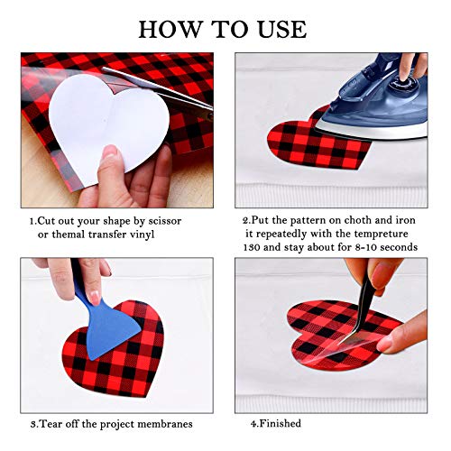 HTV Heat Transfer Vinyl Bundle: 12 Sheets 12\