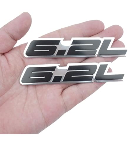 Other | 2 Chrome Oem Ls3 Emblem 62l V8 Engine Emblems Badge For Chevy 55 X 15 - View #3