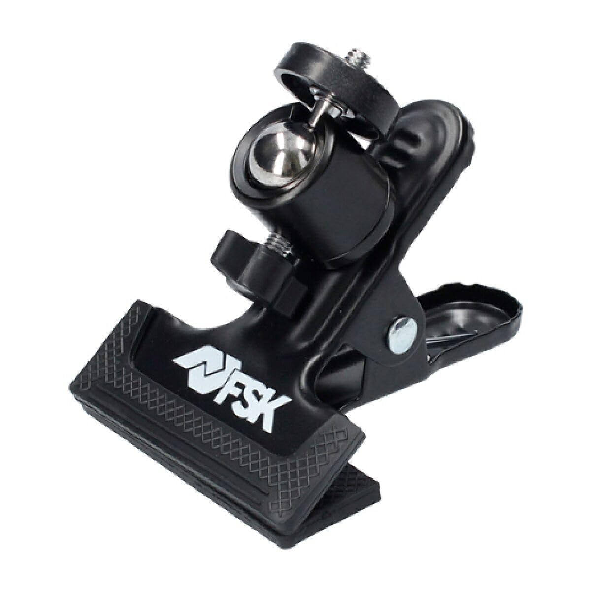 Ferrestock FSKPSN001 Laser Level Clamp, Non-Slip Rubber Finish, Universal ¼" Thread, 1-3/4" Opening