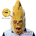 CreepyParty Deluxe Novelty Halloween Costume Party Latex Vegetables Head Corn Mask
