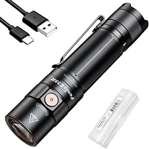 Fenix LED Taschenlampe E35R 3100 Lumen schwarz inkl. Gürtelclip, USB-C Fenix LED Taschenlampe E35R 3100 Lumen schwarz inkl. Gürtelclip, USB-C