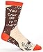 Blue Q Men's Novelty Crew Socks - 