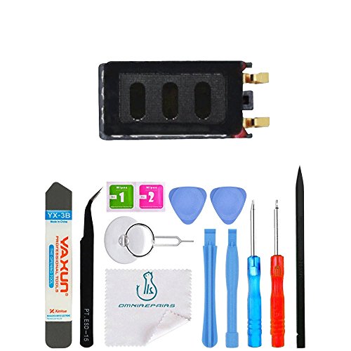 OmniRepairs Earpiece Ear Sound Speaker Replacement For LG Nexus 5X LG-H790 and LG-H791 with Repair Toolkit