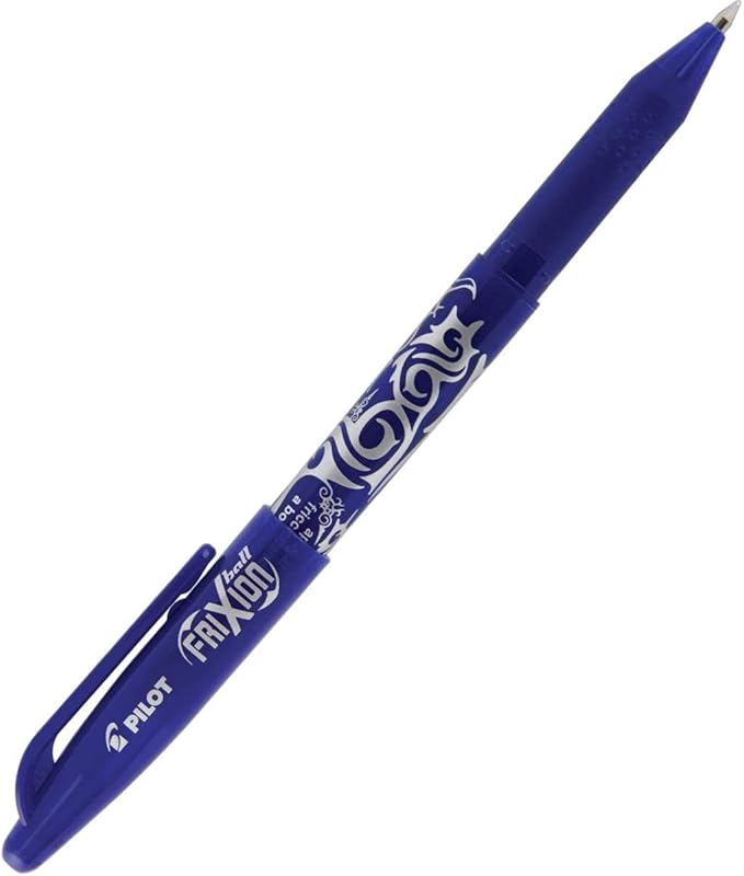 Pilot 322723 Lot De 12 Stylo Bille Encre Gel Avec Gomme Bleu Amazon Fr Fournitures De Bureau