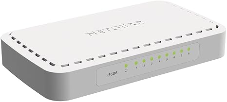 NETGEAR FS608-400PES 8-Port Fast Ethernet Unmanaged Switch