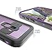 iPhone 11 Pro Max Case, Waterproof Full Body Rugged Clear Slim Case with Built-in Screen Protector Heavy Duty Shockproof Cover Dirtproof Underwater Cases for Apple iPhone 11 Pro Max (Purple Back)