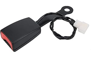 Gonetre Universal Car Seat Belt Buckle Connector Plug AntiFading Rust Proof Steel Plastic Replacement for Vehicle Safety Acce