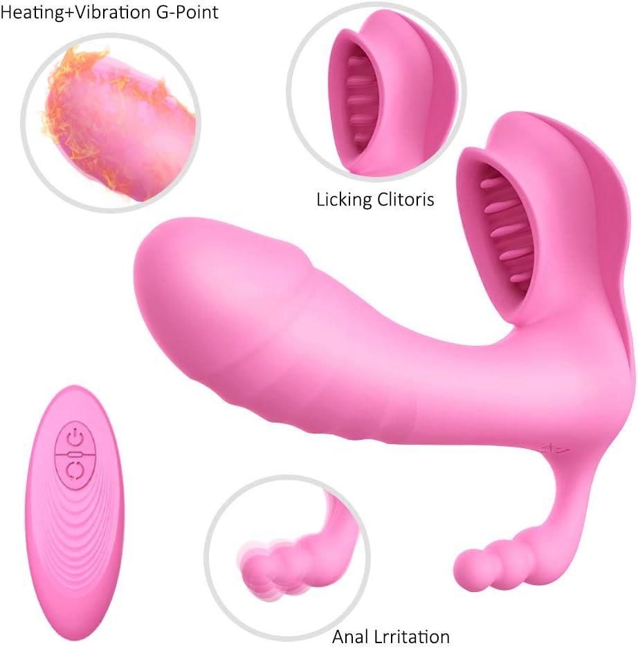 Rechargable Wireless Vibrantion Adullt Funny Toys Remote Wearable Butterfly Vibrant Toy Women Stimulate Underwear Vibranting Dido WDouble Motor Cliireless Panties Wonderful Gift Tshirt IPX7 Waterproof
