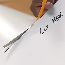 Whiteboard Wallpaper, Large 4x10 ft Peel and Stick