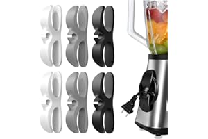 6pcs Kitchen Appliance Silicone Wire Winder, Kitchen Appliance Wire Organizer (6)