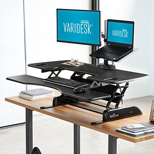 VARIDESK HeightAdjustable Standing Desk Pro Plus 48 Black Buy