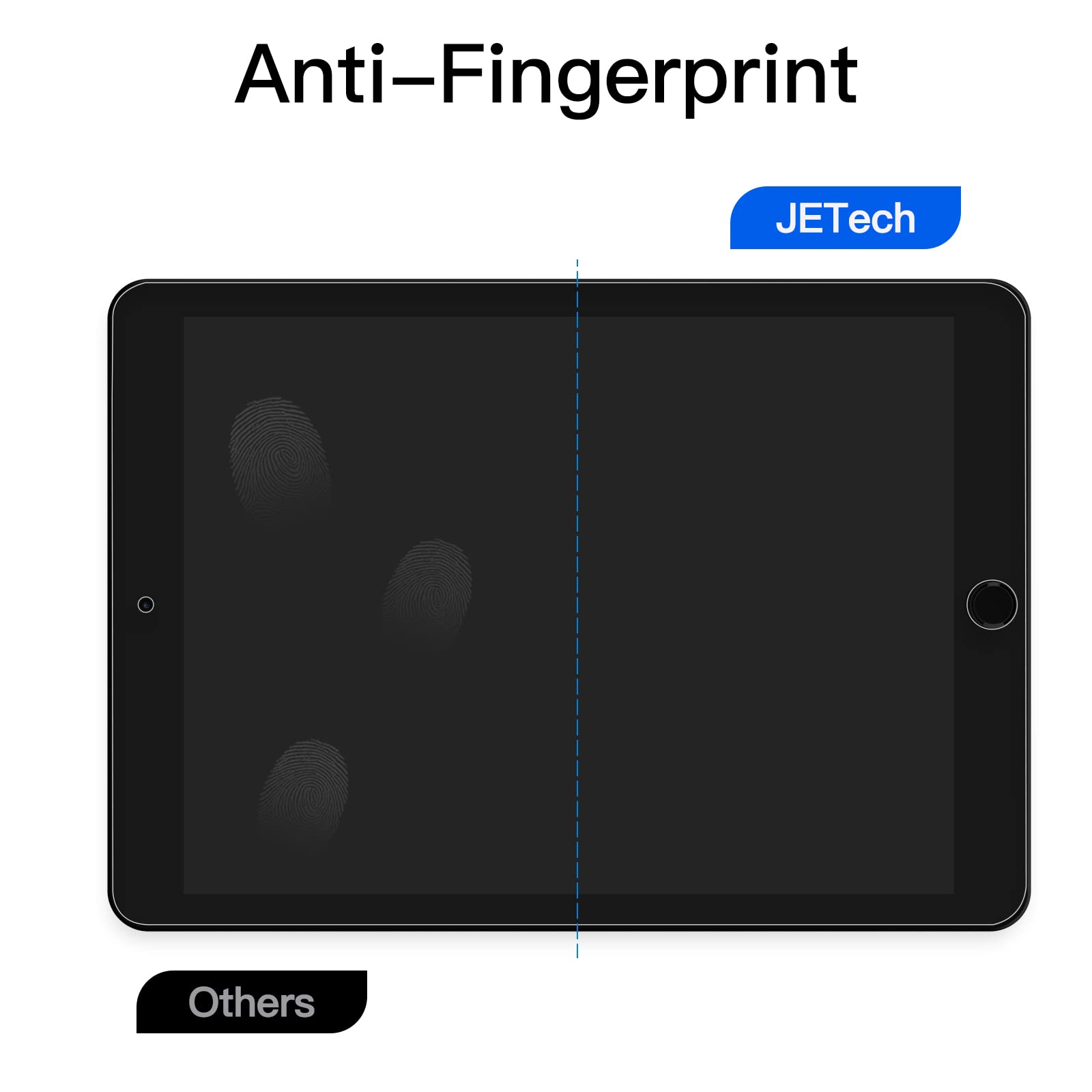 JETech Paper Screen Protector Compatible with iPad 9.7-Inch (2018 Model, 6th Generation) and iPad Pro 9.7-Inch, Anti-Glare, Matte PET Paper Film