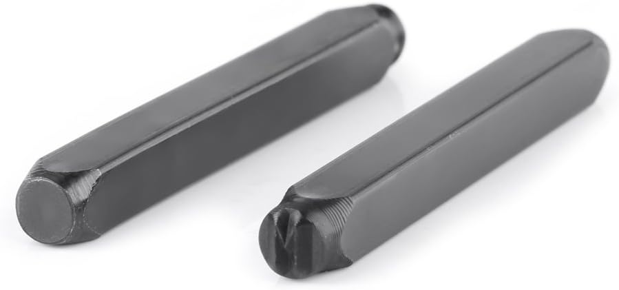 3mm Carbon Steel Number and Letter Stamp Set Alphabet Hand Punch Metal Stamp Craft Tool Kit with Case(Alphabet) - Image 4
