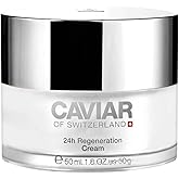 Caviar Face Moisturizer Regenerate Cream - Anti Aging Cream for Aging Spots, Facial Treatment with Hyaluronic Acid & Resveratrol, Facial Moisturizer for Any Type of Skin | (1.6 Oz)