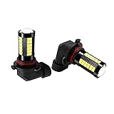 FEDOEY 2 PCS 9005 Car Led Fog Light Bulbs, 6500K
