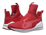 PUMA Women's Fierce Core Cross-Trainer Shoe, High Risk Red/Puma White, 10 M US