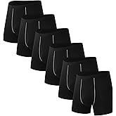 HAVVIS Men's Performance Underwear Boxer Briefs Soft Comfortable Bamboo Viscose Underwear for Men Multipack