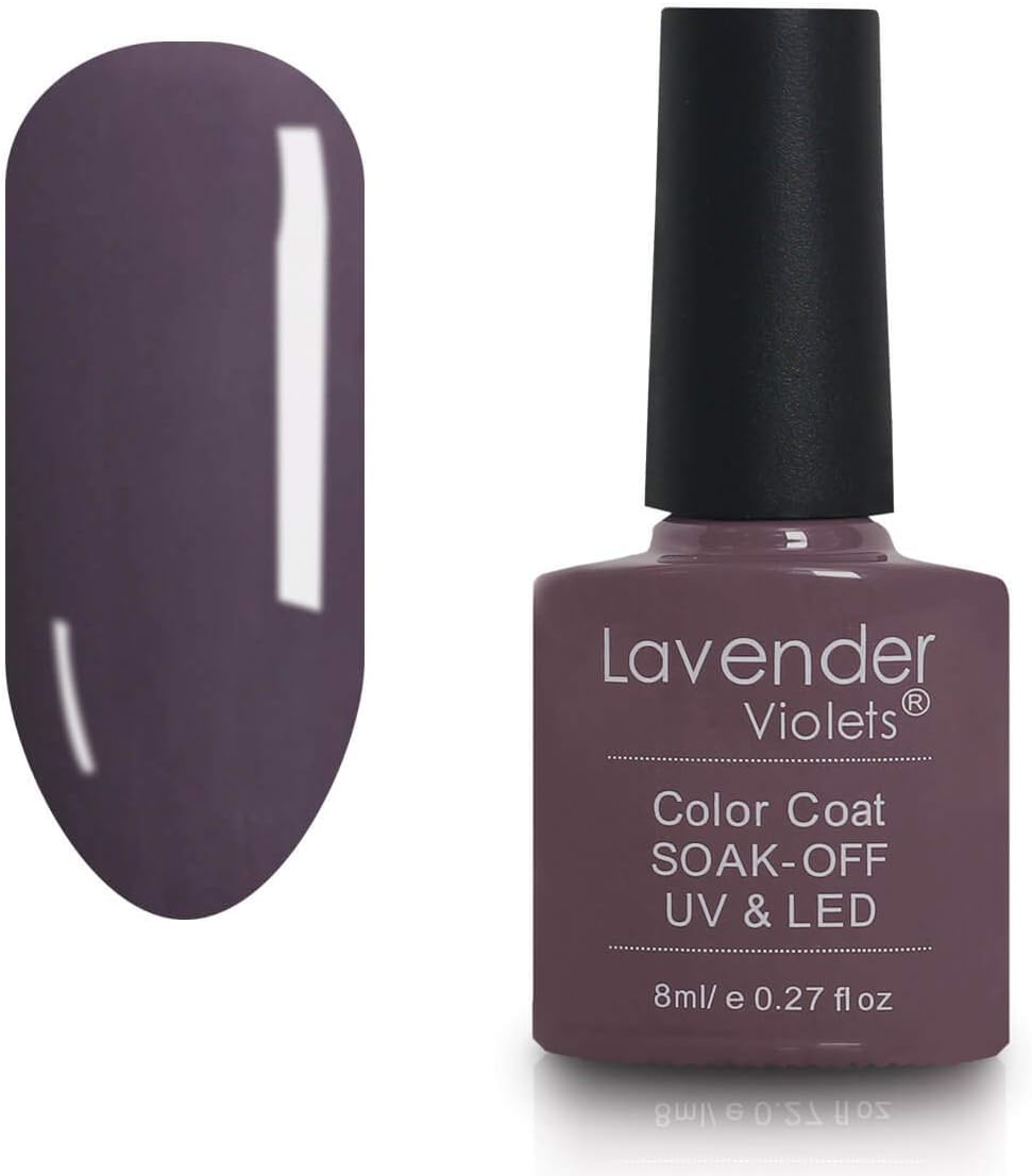 Soak-off LED Gel Nail Polish Varnish 8ml Brown