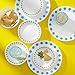 Corelle - 1124369 Corelle Service for 6, Chip Resistant, South Beach dinner plates, 18-piece