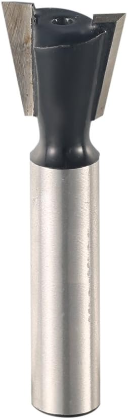 HangboughtEU Dovetail Router Bits 8mm Shank 14 Degree Woodworking Cutter Tool