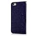 MOLLYCOOCLE iPhone 5 5s Se Wallet Case, Premium PU Leather Flip Folio Wallet Case with Kickstand Credit Card Holder Slim Shockproof TPU Bumper Cover for iPhone 5&5s&SE