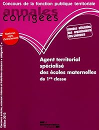 Agent territorial spécialisé des écoles maternelles de 1ère classe