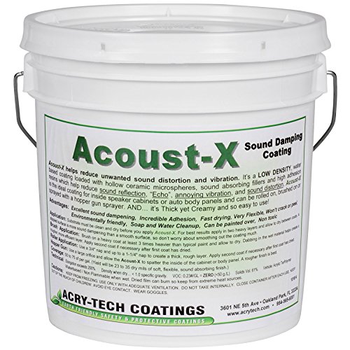 Acry-Tech Acoust-X 1 Gallon Absorption Coating Paintable Damping Material