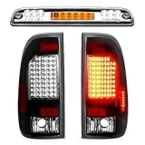 Bomusou LED Tail Light Assembly + 3rd Brake Light