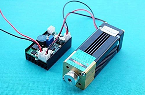 4W Industry Laser 445nm/447nm/450nm 4000mW Blue Laser Dot Module Diode NDB7A75 w/ TTL0-20kHz & Fan Cooling & Long Time Working