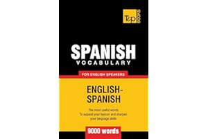 Spanish vocabulary for English speakers - 9000 words